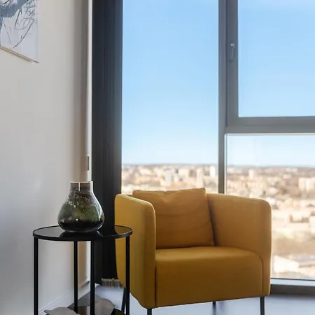 Ans Hanza Tower - 22nd Floor With View, Swimming Pool, Sauna, Jacuzzi, Viewing Terrace Διαμέρισμα Στσέτσιν